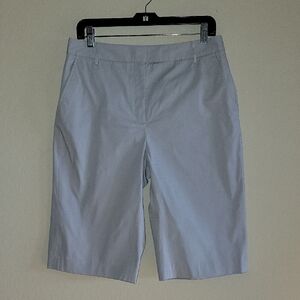 Sutton Studio Women's Soft Gray Bermuda Shorts